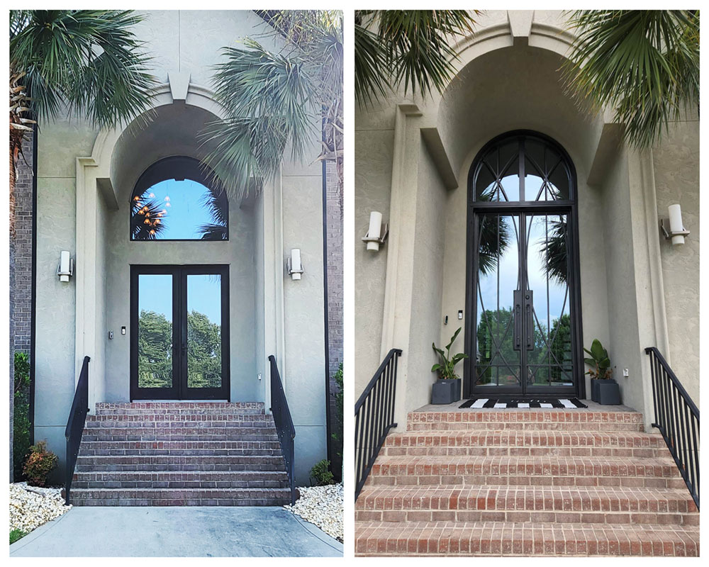 Abraham Before and After Door