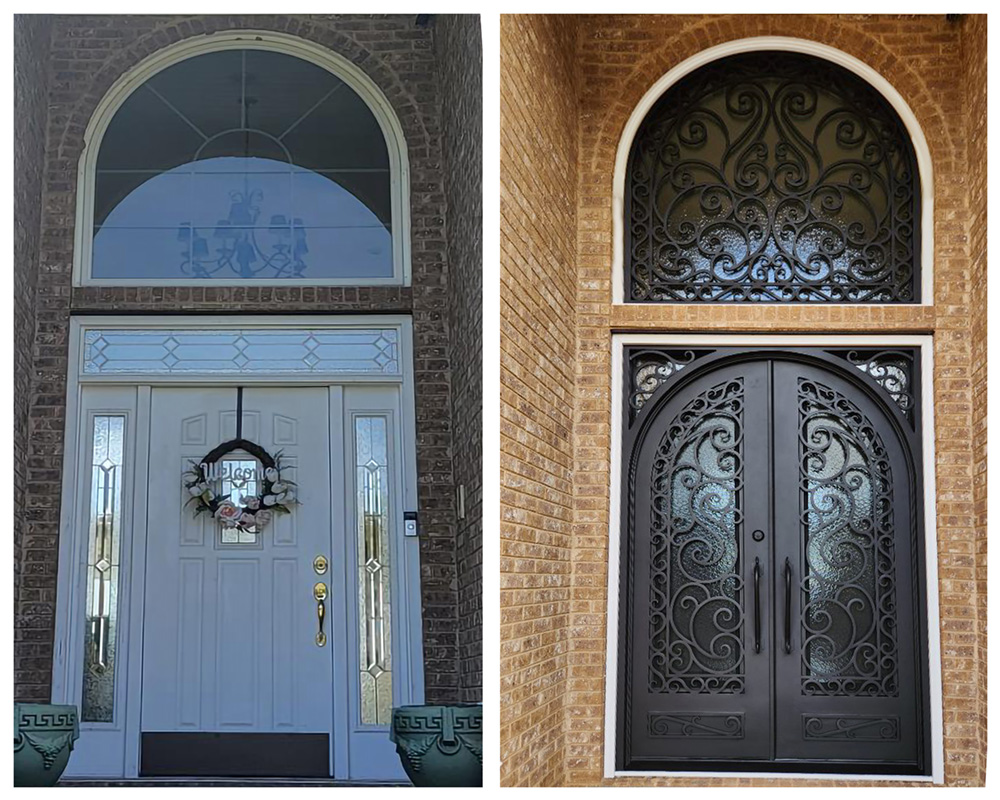 Baker Before and After Door