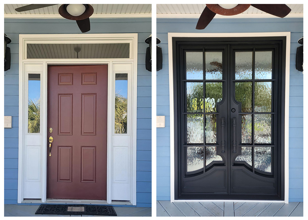 Bone Before & After Door