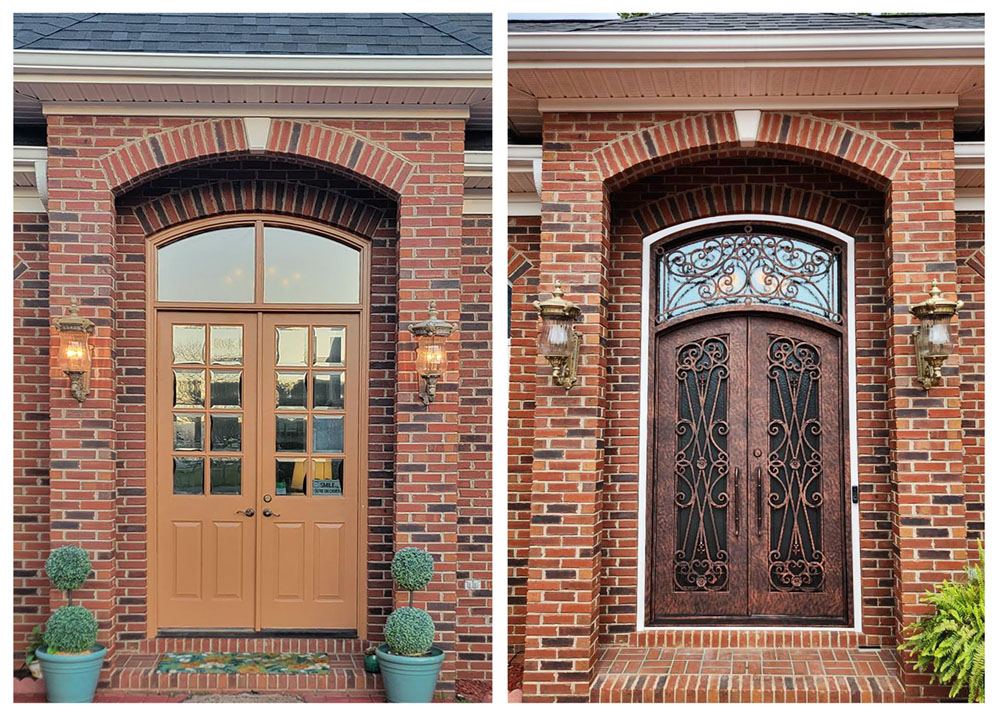 Caldwell Before & After Door