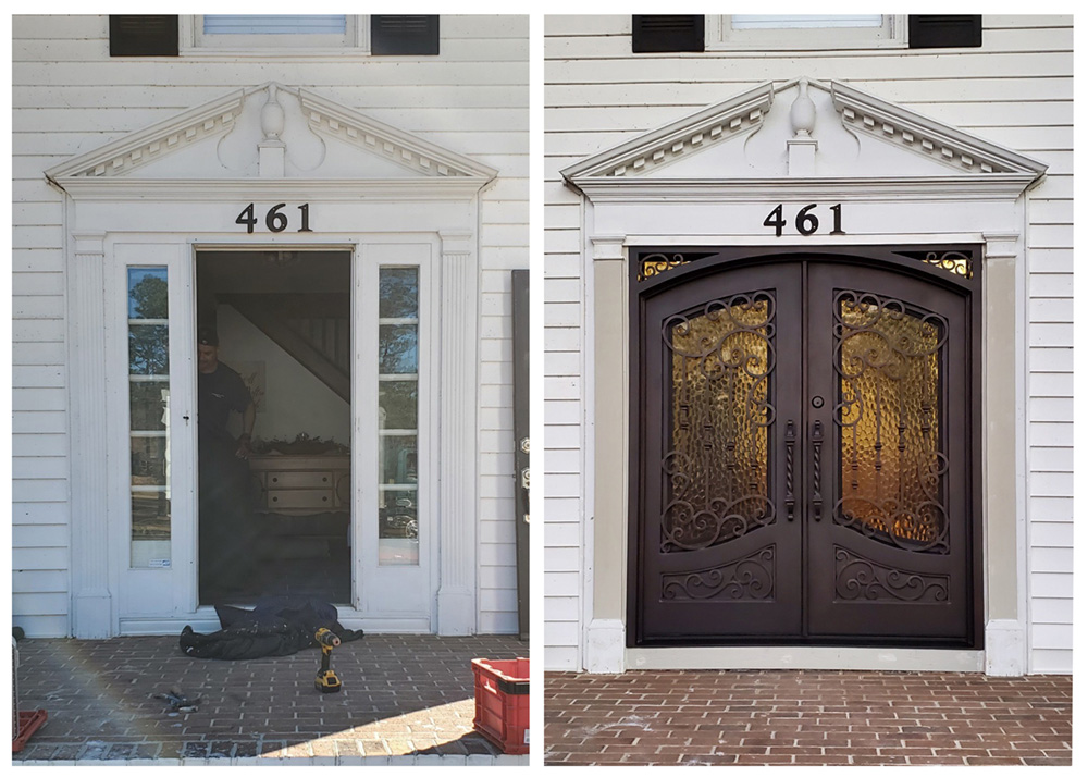 Collins Before and After Door