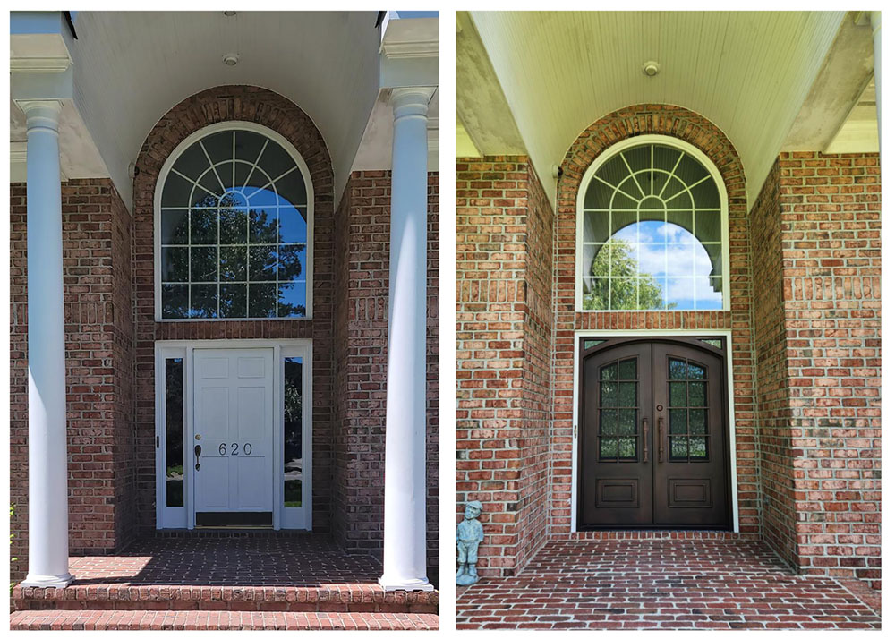 Contractor Before and After Door