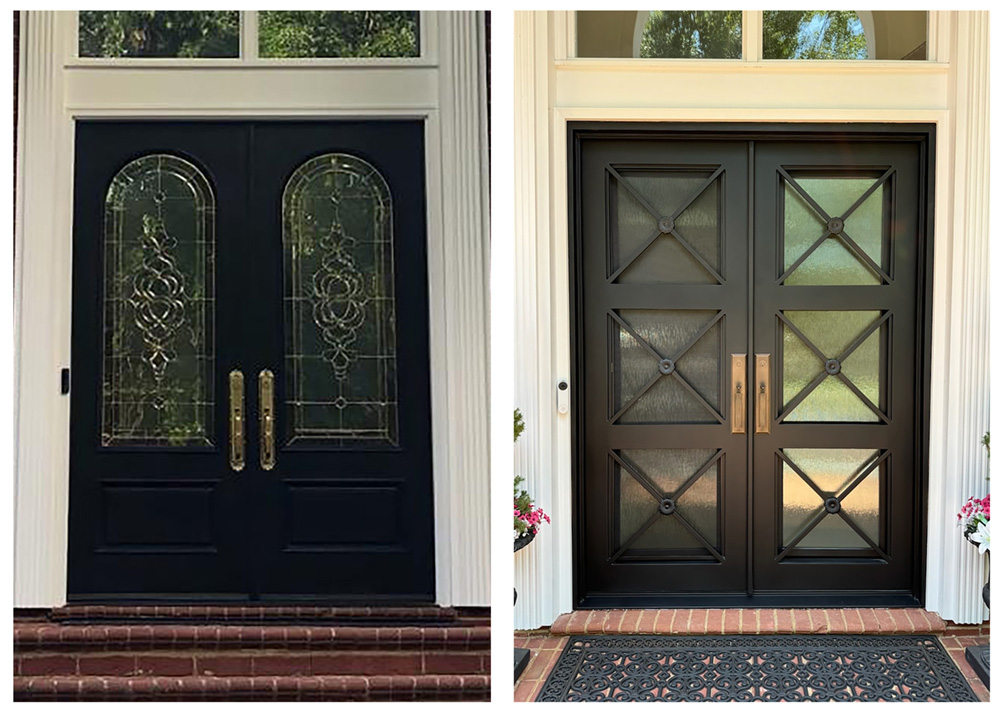 Herman Before and After Door