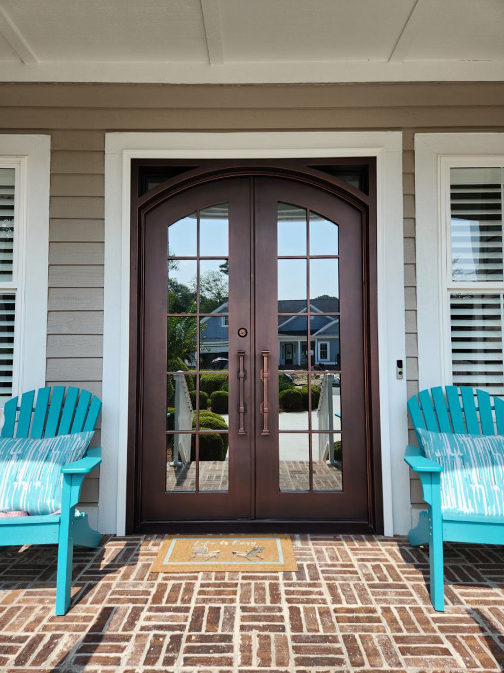 Iron Modern Door
