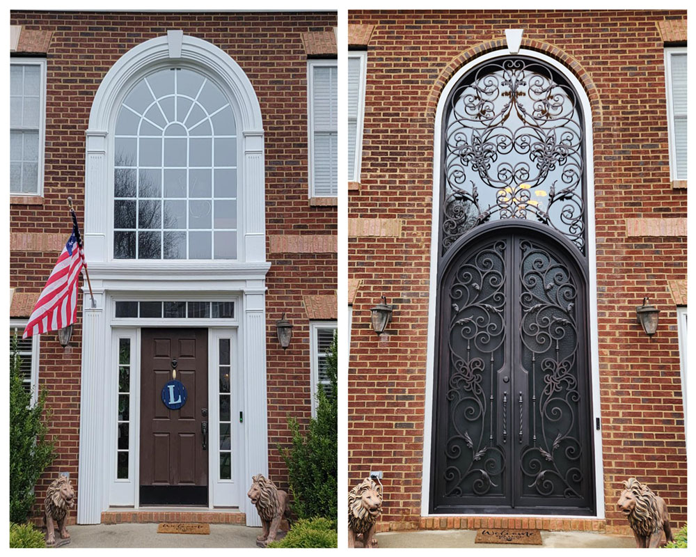 Lugo Before and After Door