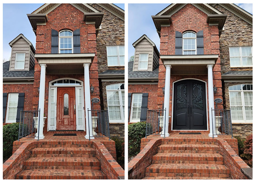 McCollum Before and After Door