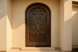 Top Faux Finish Colors for Wrought Iron Doors
