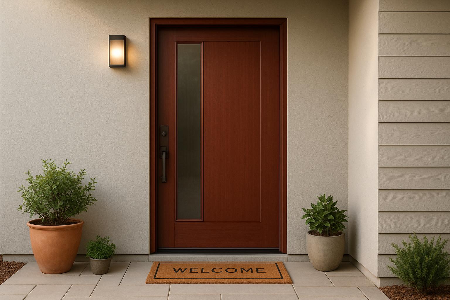 What is the average cost of a front door?