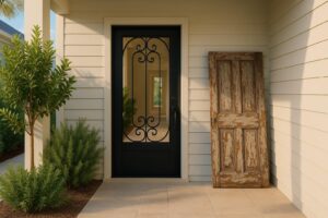 Iron vs. Wood Doors: What’s Best for Charleston’s Climate?