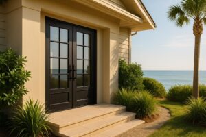 Coastal Homes: Protecting Iron Doors from Salt Air