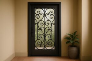 Impact-Resistant Glass for Wrought Iron Doors