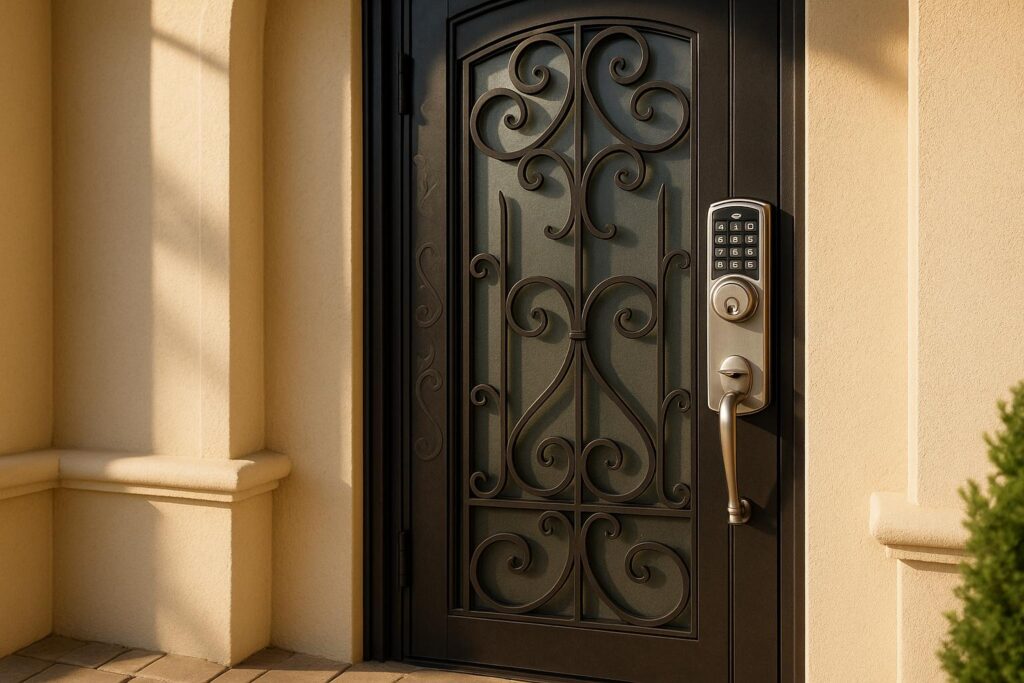 Top Locking Systems for Wrought Iron Doors