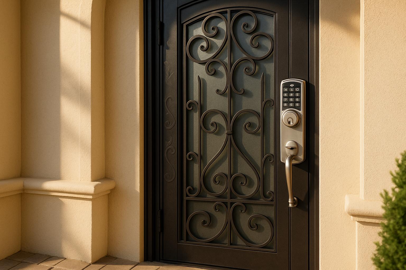Top Locking Systems for Wrought Iron Doors