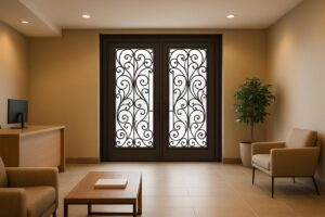 Energy Efficiency of Wrought Iron Doors in Offices