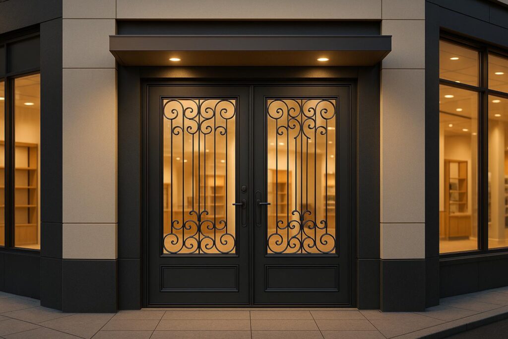 Energy Efficiency of Retail Storefront Iron Doors