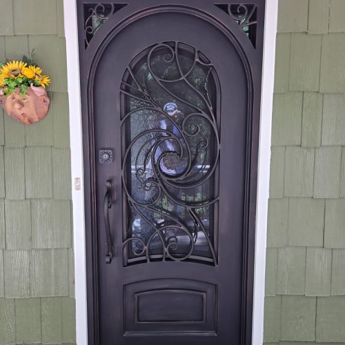Iron-Single-Door-Design