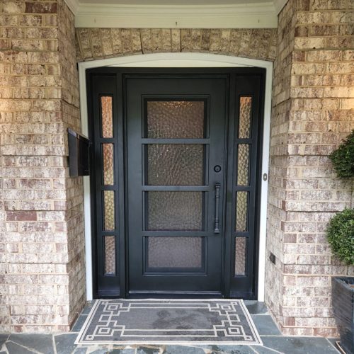 Rhodes Single Iron Door