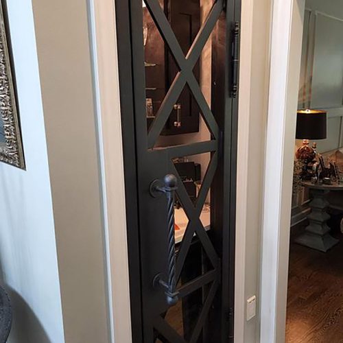 Wine Cellar Iron Door 1